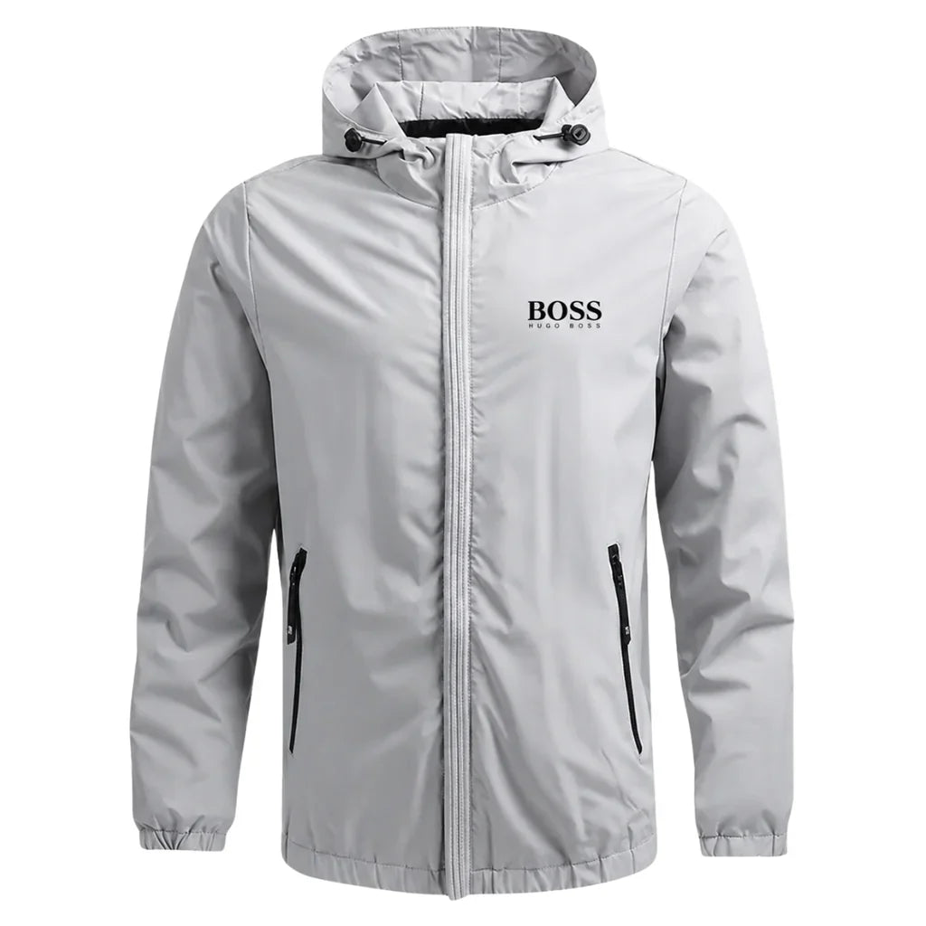 BOSS™ Premium Hooded Windbreaker Jacket