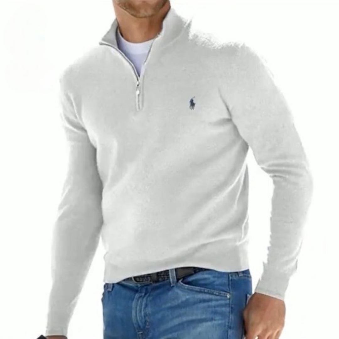 Men's Classic Quarter-Zip Pullover