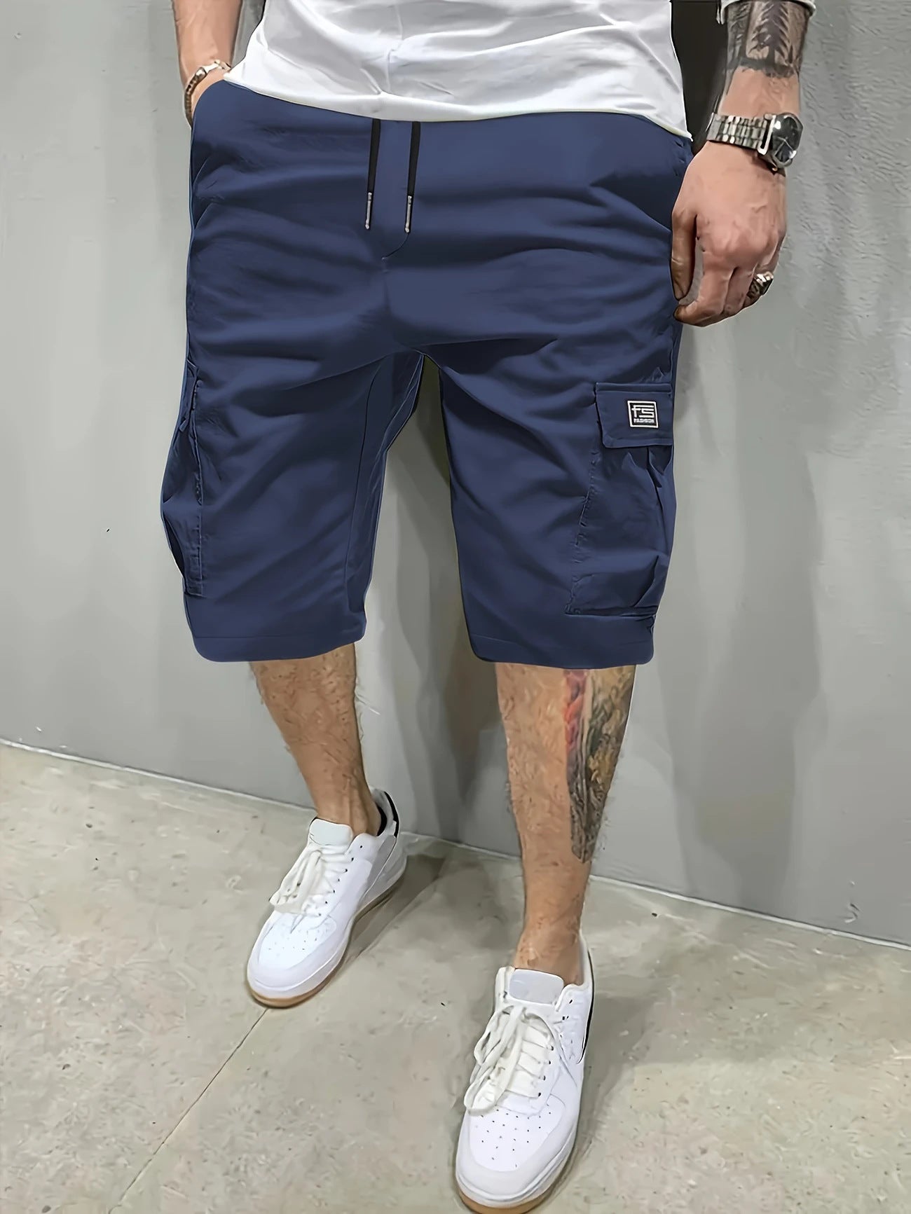London Suit™ - Structured Cargo Shorts