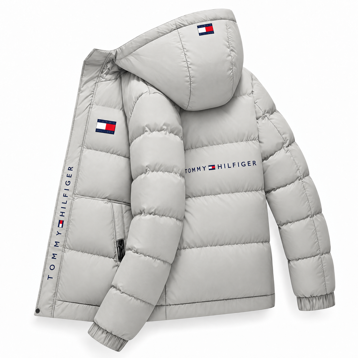Men’s Hooded Quilted Puffer Jacket