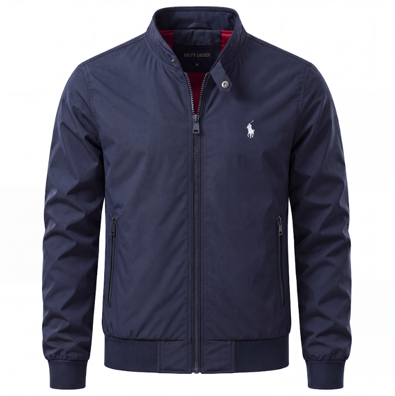 Men's Stand-Collar Full-Zip Jacket