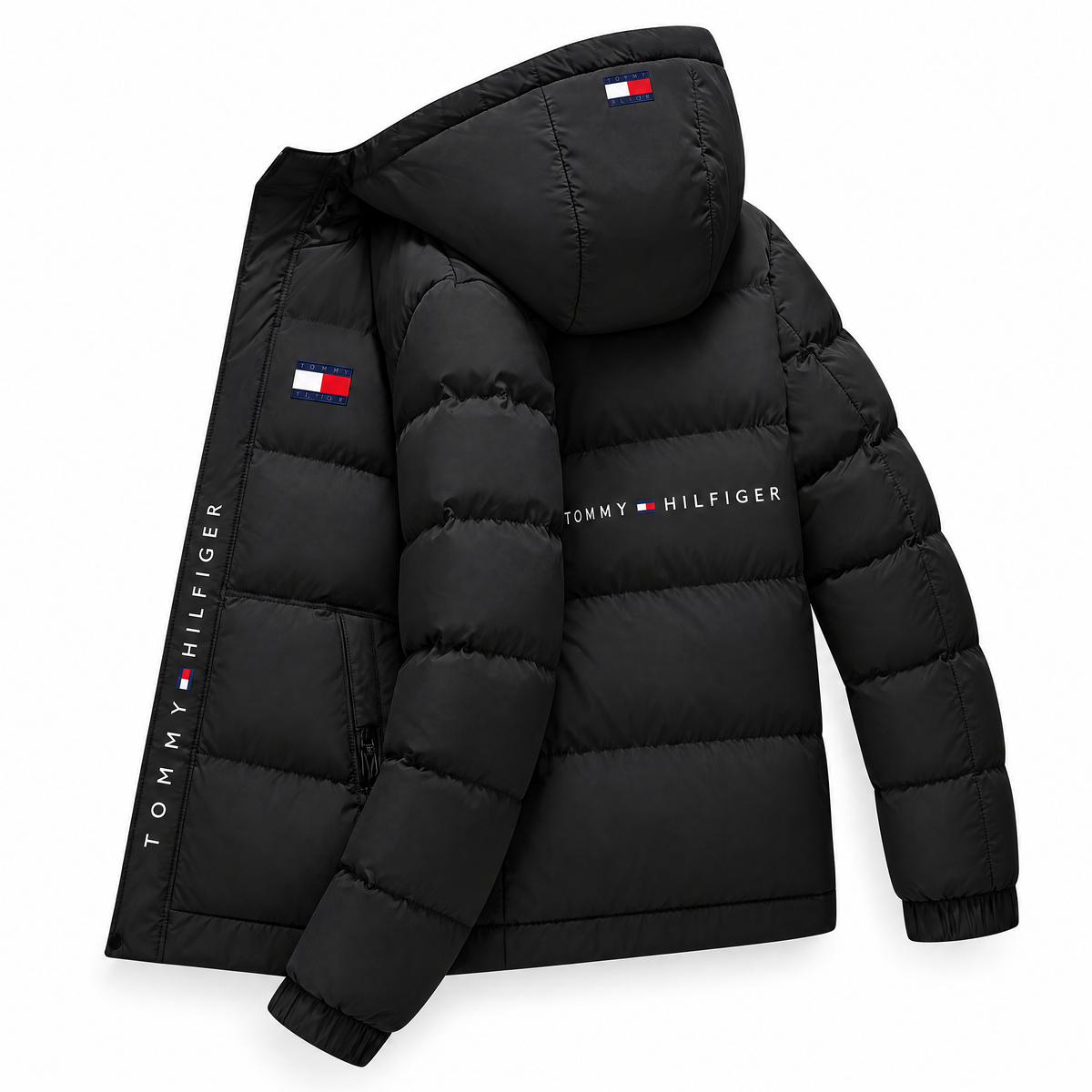 Men’s Hooded Quilted Puffer Jacket