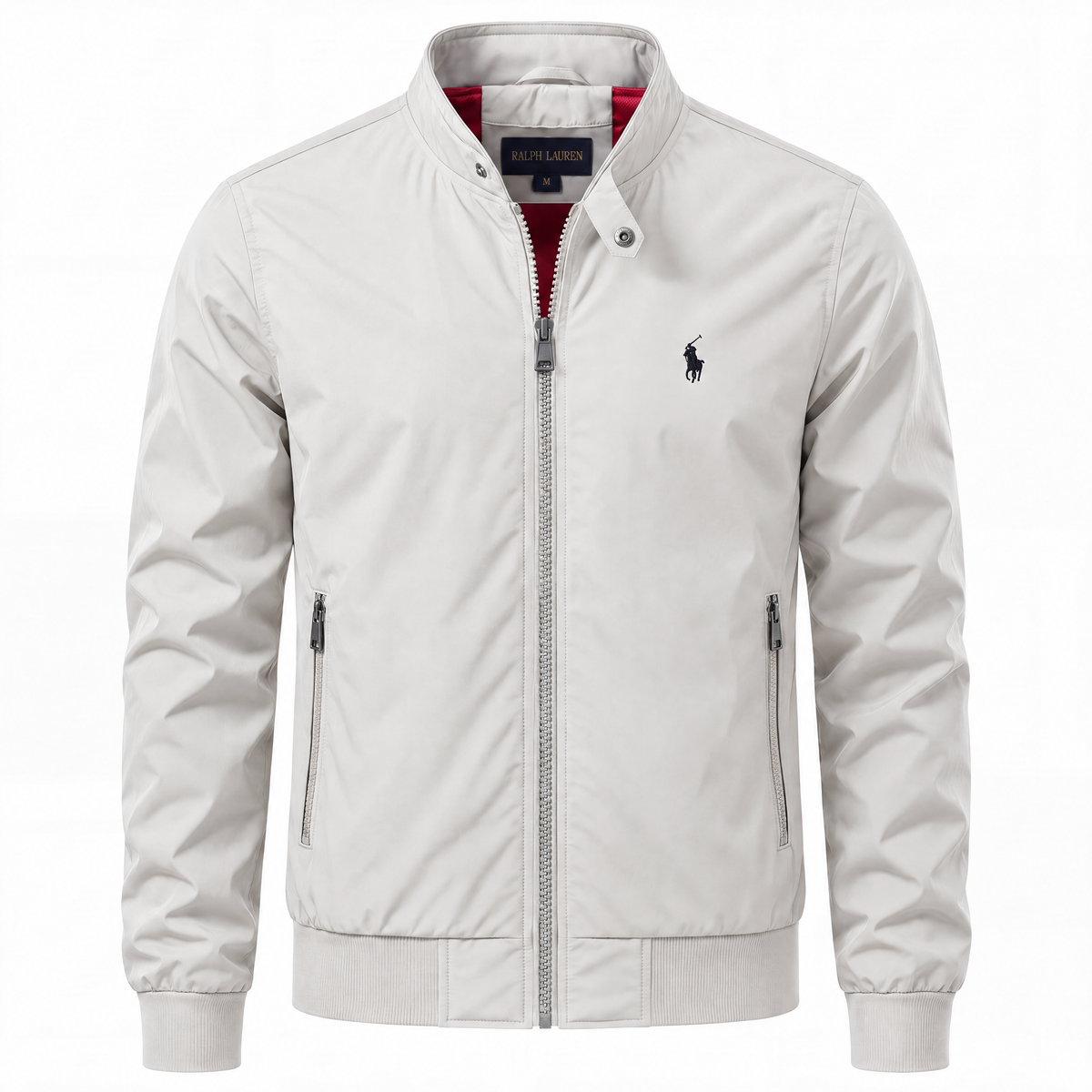 Men's Stand-Collar Full-Zip Jacket