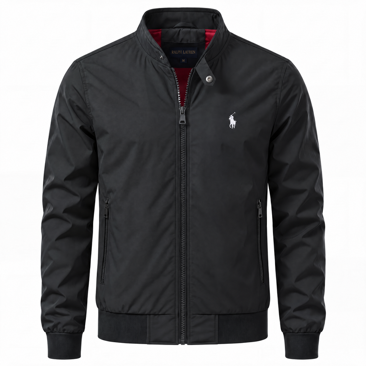 Men's Stand-Collar Full-Zip Jacket